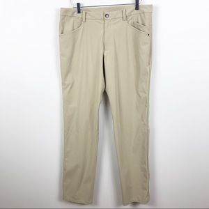LULULEMON | Mens ABC Pants Khaki Beige